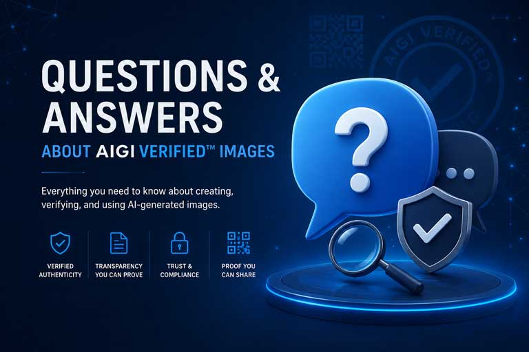 Questions and answers about AIGI Verified images